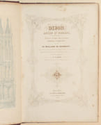 DIJON ANCIEN ET MODERNE. Recherches historiques tirées de monumens [sic] contemporains la plupart inédits. Illustré par E. SAGOT, architecte. par MAILLARD DE CHAMBURE (Ch.). - Image 4