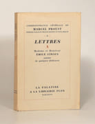 CORRESPONDANCE GÉNÉRALE publiée par R. Proust et P. Brach. LETTRES à Madame et Monsieur Émile STRAUS suivies de quelques dédicaces. Avec 6 gravures hors texte. (Volume 6).  par PROUST (Marcel). 