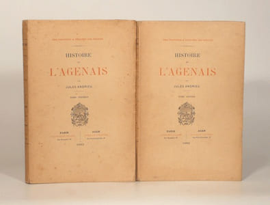 HISTOIRE DE L'AGENAIS. Une province à travers les siècles. [2 volumes].