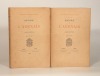HISTOIRE DE L'AGENAIS. Une province à travers les siècles. [2 volumes].. ANDRIEU (Jules).