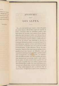 ALPES ET PYRÉNÉES. Arabesques littéraires composées de nouvelles historiques, anecdotes, descriptions, chroniques et récits divers [etc.].