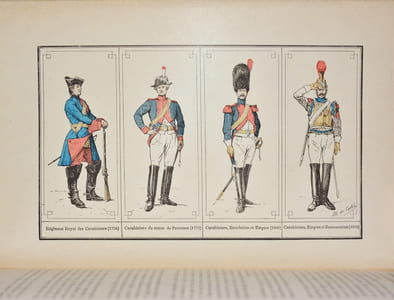 Les grands régiments disparus. Carabiniers - Royal-Roussillon. HISTOIRE DU 11e CUIRASSIERS.