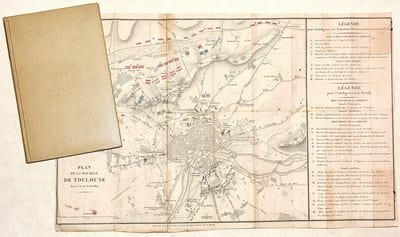 ÉVÈNEMENTS MILITAIRES DEVANT TOULOUSE, en 1814. 