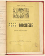 LA GRANDE COLÈRE DU PÈRE DUCHÊNE. [Relié à la suite :] HISTOIRE BIOGRAPHIQUE, ANECDOTIQUE ET BIBLIOGRAPHIQUE DU PÈRE DUCHÊNE. Avec vignettes, portrait et fac-similé. par VERMERSCH (Eugène), VUILLAUME (Maxime) et HUMBERT (Alphonse). - Image 3