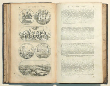HISTOIRE ABRÉGÉE DES PROVINCES-UNIES DES PAÏS-BAS, où l'on voit leurs progrès, leurs conquêtes, leur gouvernement, et celui de leurs compagnies en orient & en occident. Comme aussi les Hommes Illustres dans les Armes & les Savans dans les Lettres. Enrichie d'un grand nombre de figures.