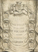 HISTOIRE DE LA VILLE DE TOULOUSE, avec une notice des hommes illustres, une suite chronologique et historique, des évêques et archevêques de cette ville, et une table générale des Capitouls, depuis la Réunion du Comté de Toulouse à la Couronne, jusqu'à présent. par RAYNAL (J.). - Image 2