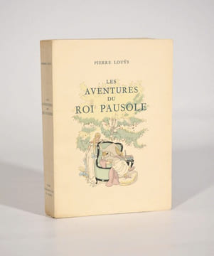 LES AVENTURES DU ROI PAUSOLE. Illustrations en couleurs de Jacques TOUCHET.. LOUYS (Pierre).