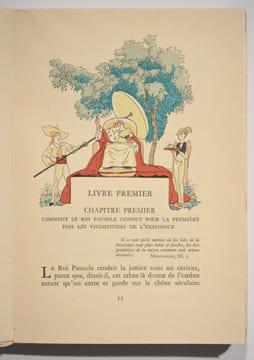 LES AVENTURES DU ROI PAUSOLE. Illustrations en couleurs de Jacques TOUCHET.. LOUYS (Pierre).