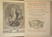 HISTOIRE CIVILE DU ROYAUME DE NAPLES, traduite de l'italien de Pierre Giannone. Avec de Nouvelles Notes, Réflexions, et Médailles fournies par l'Auteur, et qui ne se trouvent point dans l'Édition Italienne. Dans lequel il est traité du Gouvernement de ce Royaume, sous les Romains, les Gots, les Grecs, et les Lombards. [4 volumes]. par GIANNONE (Pierre). - Image 2