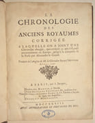 LA CHRONOLOGIE DES ANCIENS ROYAUMES CORRIGÉE à laquelle on a joint une Chronique abrégée, qui contient ce qui s'est passé anciennement en Europe, jusqu'à la conquête de la Perse par Alexandre le Grand. par NEWTON (Isaac). - Image 2