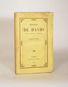 MÉMOIRES DE DAVID, peintre et député à la convention. par MIETTE DE VILLARS. - Image 1