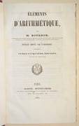 ÉLÉMENTS D'ARITHMÉTIQUE. par BOURDON (M.). - Image 2