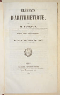 ÉLÉMENTS D'ARITHMÉTIQUE.