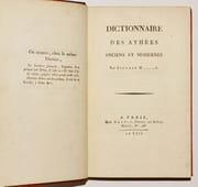 DICTIONNAIRE DES ATHÉES ANCIENS ET MODERNES. par MARÉCHAL (Sylvain) - LA LANDE (Jérôme de). - Image 3