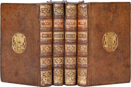MÉMOIRES DE FRANÇOIS DE PAULE DE CLERMONT, Marquis de Montglat. [4 volumes].