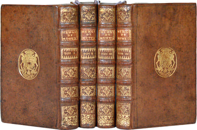 MÉMOIRES DE FRANÇOIS DE PAULE DE CLERMONT, Marquis de Montglat. [4 volumes].