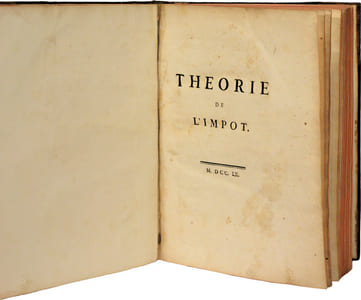 THÉORIE DE L'IMPÔT.