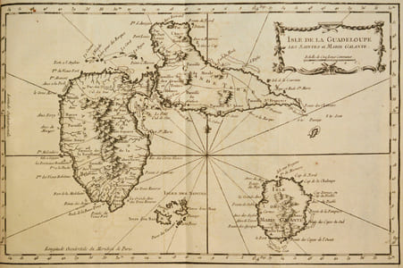 LE COMMERCE DE L'AMÉRIQUE PAR MARSEILLE, ou Explication des Lettres-Patentes du Roi, portant Reglement pour le Commerce qui se fait de Marseille aux Isles Françoises de l'Amérique, données au mois de Février 1719. Et des Lettres-Patentes du Roi, pour la liberté du Commerce à la Côte de Guinée, données à Paris au mois de Janvier 1716. Avec les Reglemens que ledit commerce a occasionnés, par un citadin*. [2 VOLUMES].