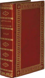 ANNUAIRE DE L'ÉTAT MILITAIRE DE FRANCE pour l'année 1840, publié sur les documens du Ministère de la guerre, avec l'autorisation du Roi.