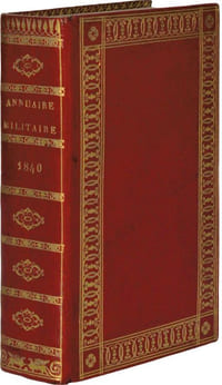 ANNUAIRE DE L'ÉTAT MILITAIRE DE FRANCE pour l'année 1840, publié sur les documens du Ministère de la guerre, avec l'autorisation du Roi.