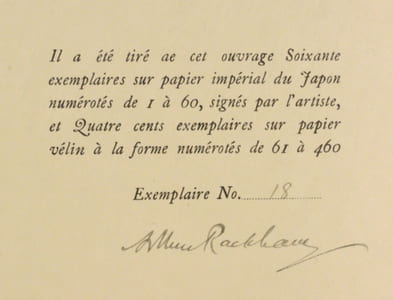 L'OEUVRE D'ARTHUR RACKHAM.