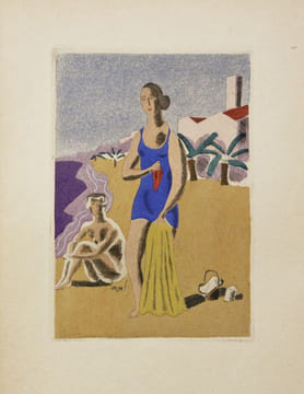 LEWIS ET IRÈNE. Gravures à l'eau-forte de Jean OBERLÉ.. MORAND (Paul).