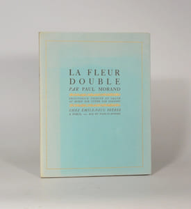 LA FLEUR DOUBLE. Frontispice dessiné et gravé au burin sur cuivre par Daragnès. 
