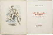 LES PLAISIRS RHÉNANS. Orné de sept lithographies originales et coloriées à la main. par MORAND (Paul).