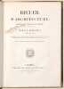 RECUEIL D'ARCHITECTURE, dessin&eacute; et mesur&eacute; en Italie, dans les ann&eacute;es 1791, 92 et 93, par F. L. Schuelt, architecte &agrave; Nantes.. SCHUELT (F. L.).