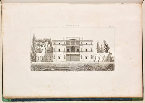 RECUEIL D'ARCHITECTURE, dessiné et mesuré en Italie, dans les années 1791, 92 et 93, par F. L. Schuelt, architecte à Nantes.. SCHUELT (F. L.).