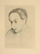 NOEUDS COULANTS. Bois originaux de R. Grillon. Portrait de l'Auteur par Marie Laurencin, gravé par Gorvel. par MORAND (Paul). - Image 2
