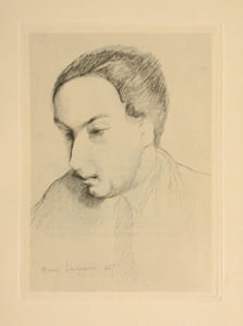 NOEUDS COULANTS. Bois originaux de R. Grillon. Portrait de l'Auteur par Marie Laurencin, gravé par Gorvel.