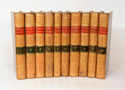 HISTOIRE PHILOSOPHIQUE ET POLITIQUE DES ÉTABLISSEMENS ET DU COMMERCE DES EUROPÉENS DANS LES DEUX INDES. [10 volumes].