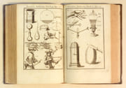 RÉCRÉATIONS MATHÉMATIQUES ET PHYSIQUES, qui contiennent plusieurs problèmes d'Arithmétique, de Géométrie, d'Optique, de Gnomonique, de Cosmographie, de Mécanique, de Pyrotechnie, et de Physique. Avec un Traité nouveau des Horloges Élémentaires. [2 volumes]. par OZANAM (Jacques). - Image 4