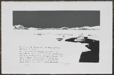 ANTARCTIQUE. CARGOS POLAIRES. Lithographies.. MALBREIL (François).
