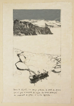 ANTARCTIQUE. CARGOS POLAIRES. Lithographies.. MALBREIL (François).