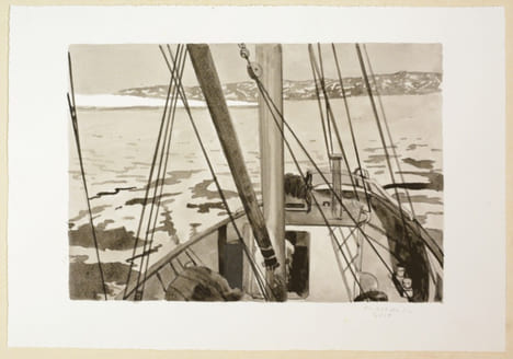 ANTARCTIQUE. CARGOS POLAIRES. Lithographies.. MALBREIL (François).