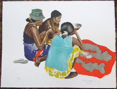 MADAGASCAR. Jeu de cartes. Lithographie.