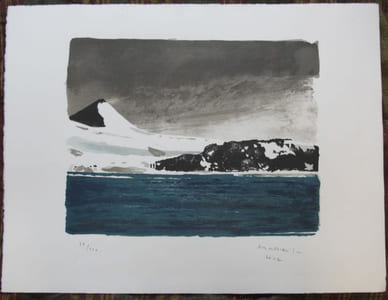 ANTARCTIQUE. Lithographie.