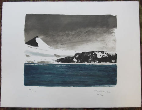 ANTARCTIQUE. Lithographie.. MALBREIL (François).