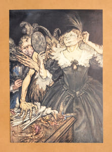 COMUS. Illustré par Arthur Rackham.