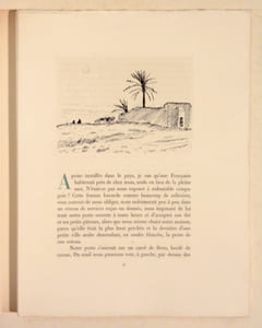 IMAGES D'UNE PETITE VILLE ARABE. Gravures originales de Albert MARQUET.
