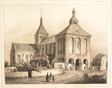 SOUVENIRS HISTORIQUES SUR L'ANCIENNE ABBAYE DE SAINT-BENOÎT-SUR-LOIRE (département du Loiret). 