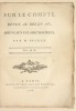 SUR LE COMPTE RENDU AU ROI EN 1781. NOUVEAUX ÉCLAIRCISSEMENS. . NECKER (Jacques). 