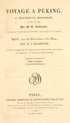 VOYAGE A PÉKING, à travers la Mongolie, en 1820 et 1821. Traduit du russe par M. N******, revu par M. J.-B. Eyriès ; publié avec des corrections et des notes, par M. J. Klaproth. [2 volumes]. par TIMKOVSKI (Egor Fedorovitch). - Image 2