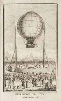 LES BALLONS AÉROSTATIQUES, ou Recueil de divers écrits qui ont paru sur cette célèbre découverte.