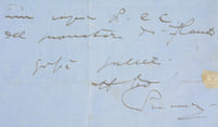 COLLECTION D'AUTOGRAPHES DE MUSICIENS : Jules MASSENET, Giacomo PUCCINI, Charles GOUNOD, Gaston SALVAYRE, Louis DEFFÈS, Paul VIDAL, César FRANCK, Félicien DAVID, etc.