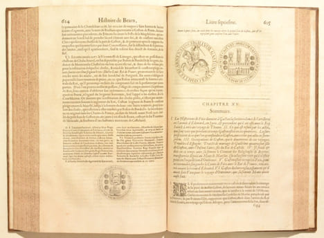 HISTOIRE DE BÉARN, contenant l'histoire des rois de Navarre, des Ducs de Gascogne, Marquis de Gothie, Princes de Béarn, Comtes de Carcassonne, de Foix ...