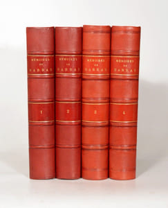 MÉMOIRES DE BARRAS, membre du Directoire, publiés avec une introduction générale, des préfaces et des appendices par George Duruy. [4 volumes].
