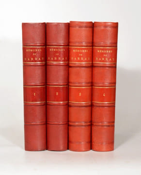 MÉMOIRES DE BARRAS, membre du Directoire, publiés avec une introduction générale, des préfaces et des appendices par George Duruy. [4 volumes].. ...